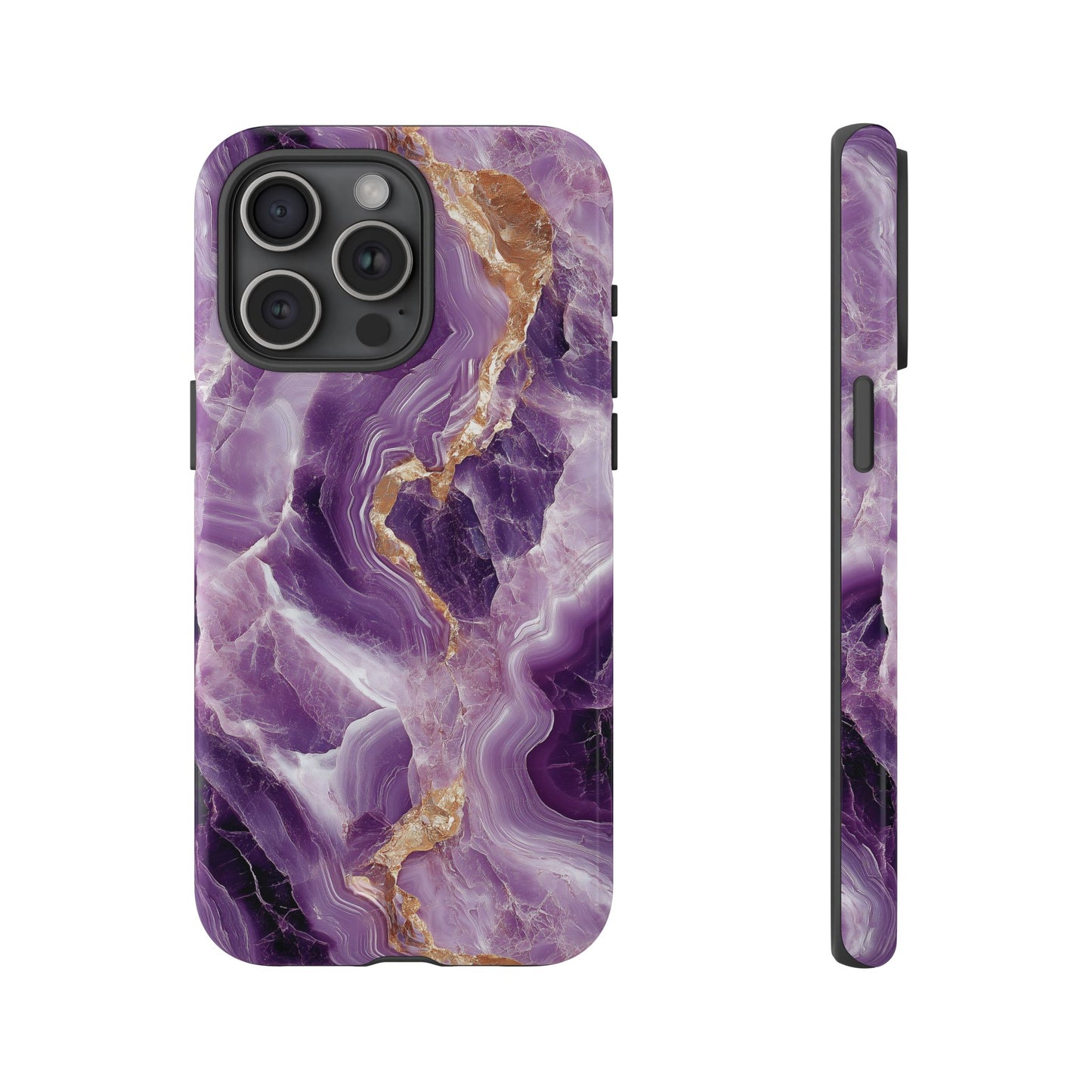 Lilac Marble Phone Case - Trendy Tough Case