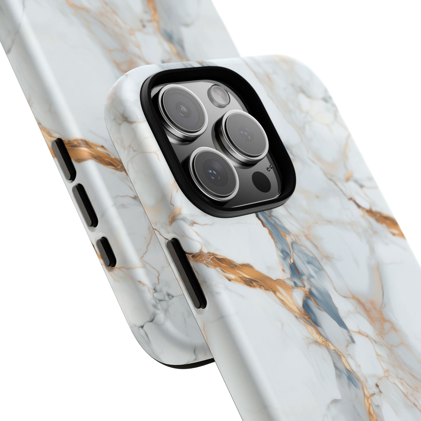 Bright Marble Phone Case - Stylish Light Marble Tough Case