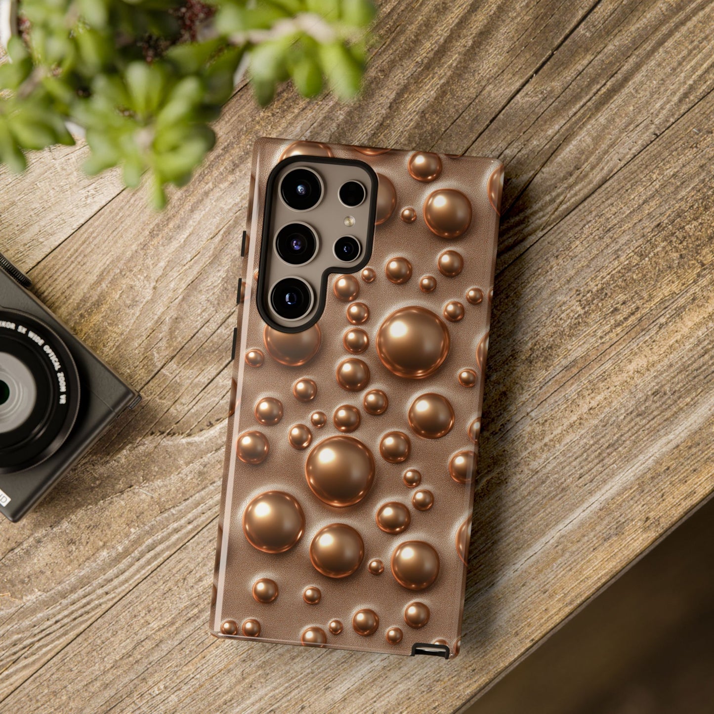 Bronze Bubbles Tough Case