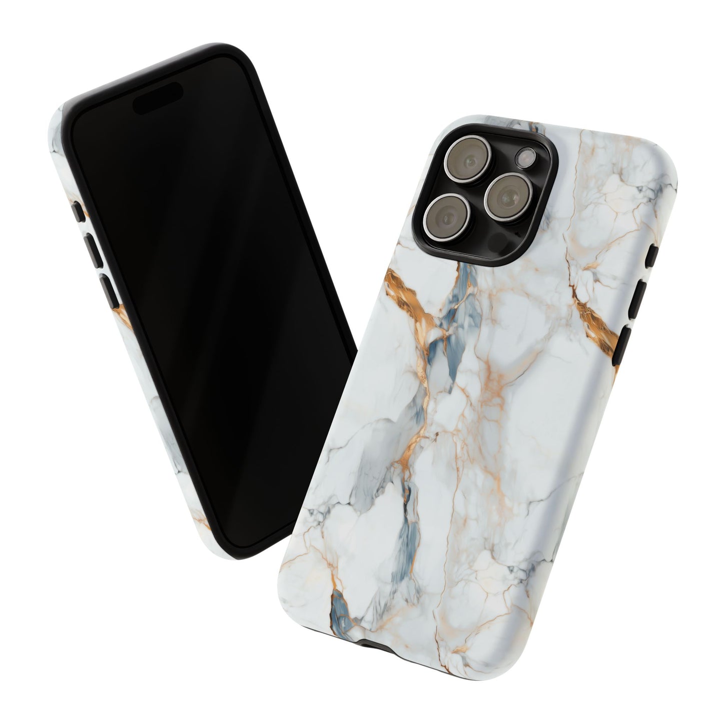 Bright Marble Phone Case - Stylish Light Marble Tough Case