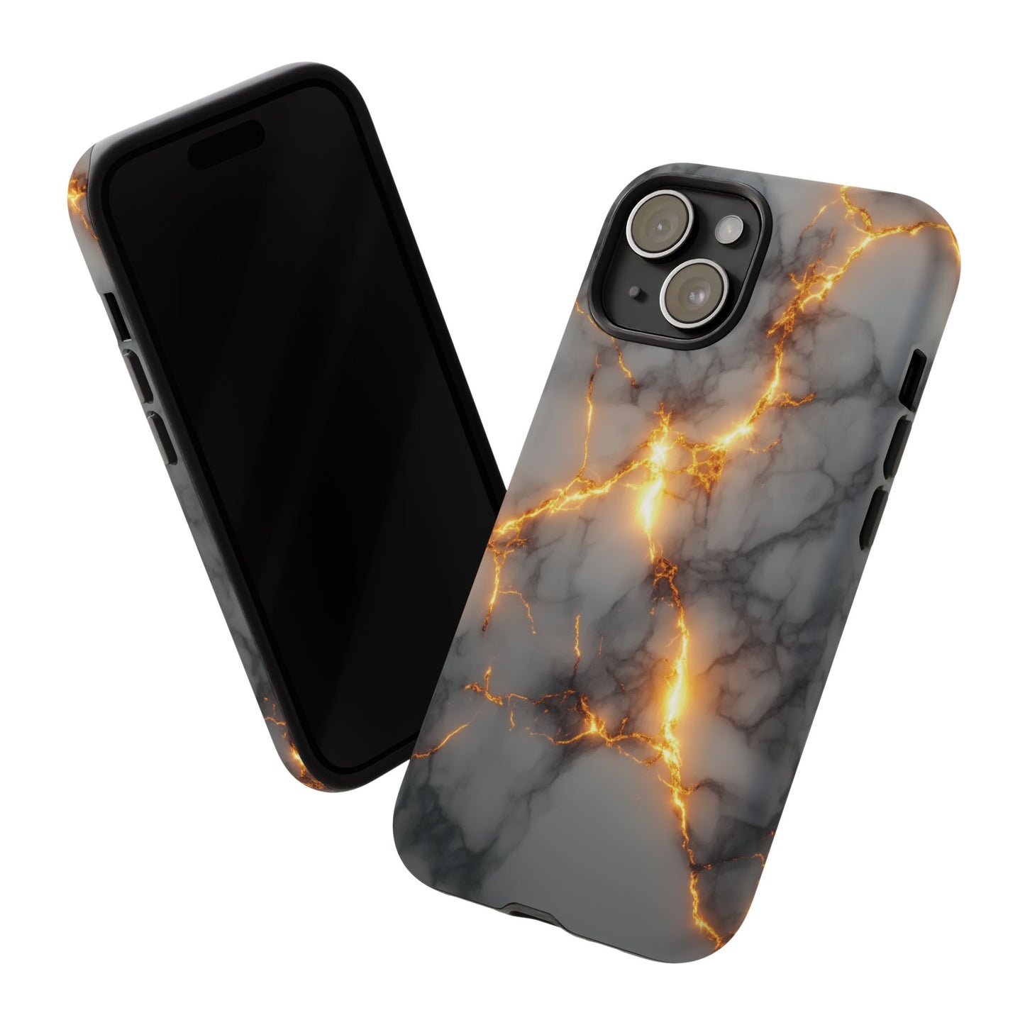 Marble Glow Phone Case - Glowing Tough Case