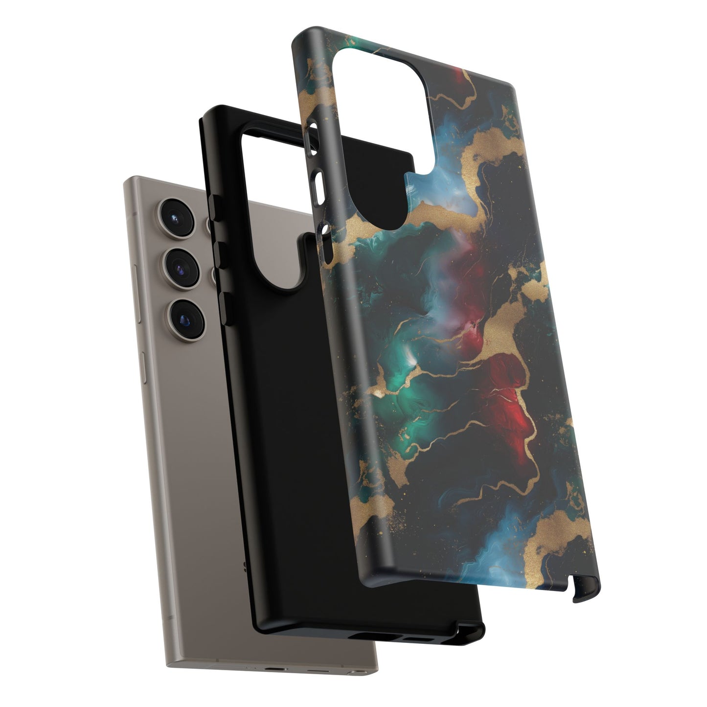 Christmas Marble Phone Case - Colorful Tough Case