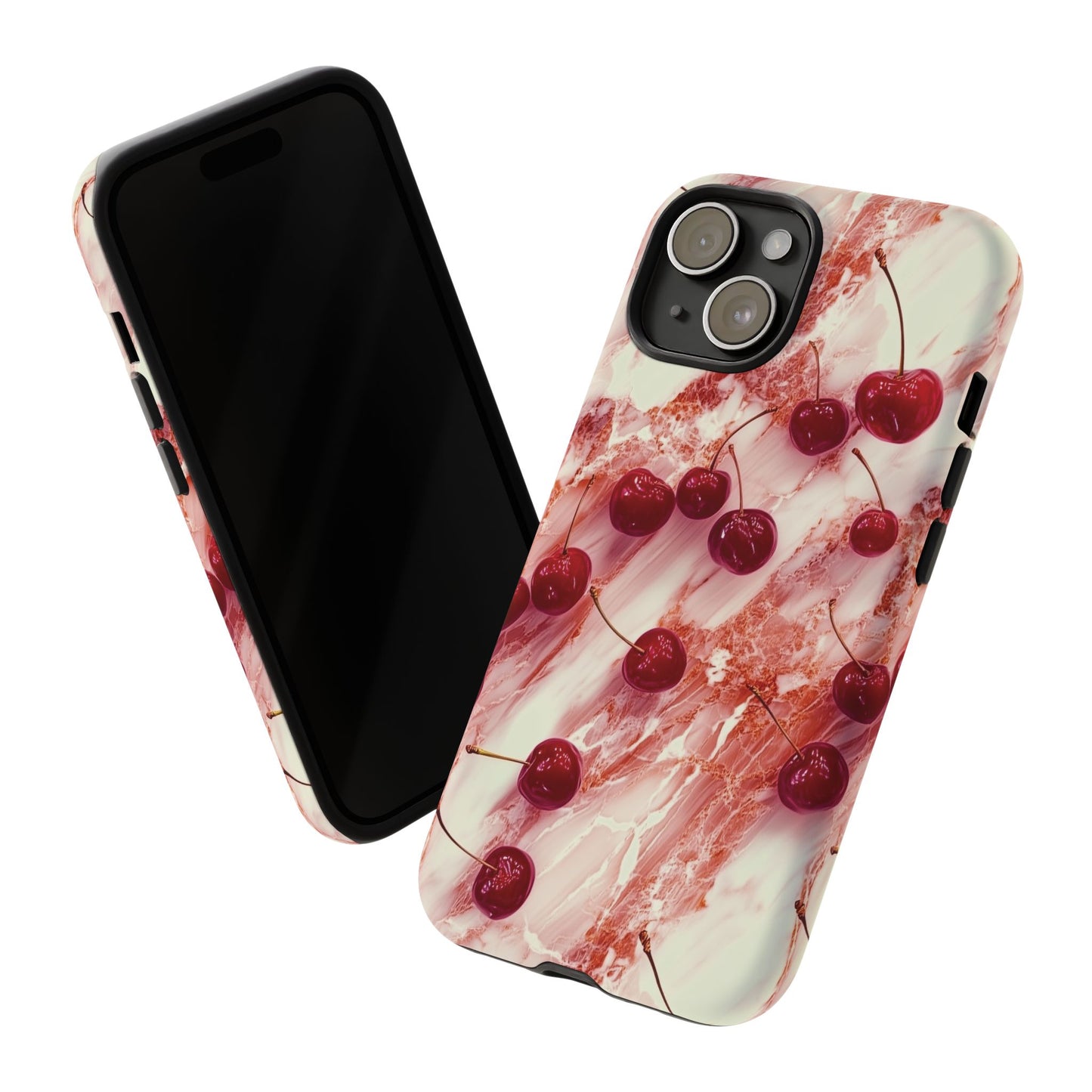 Beautiful Cherry Marble Phone Case - Tough Case