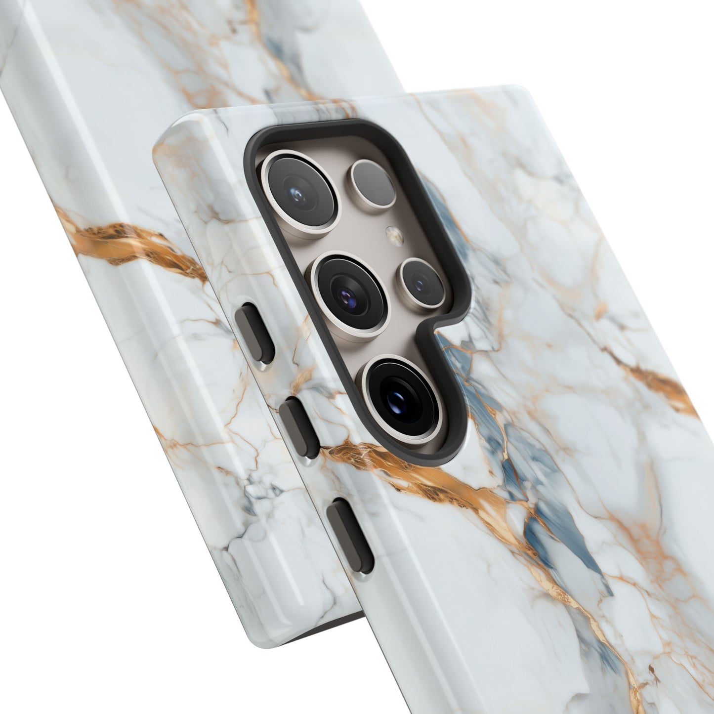 Bright Marble Phone Case - Stylish Light Marble Tough Case