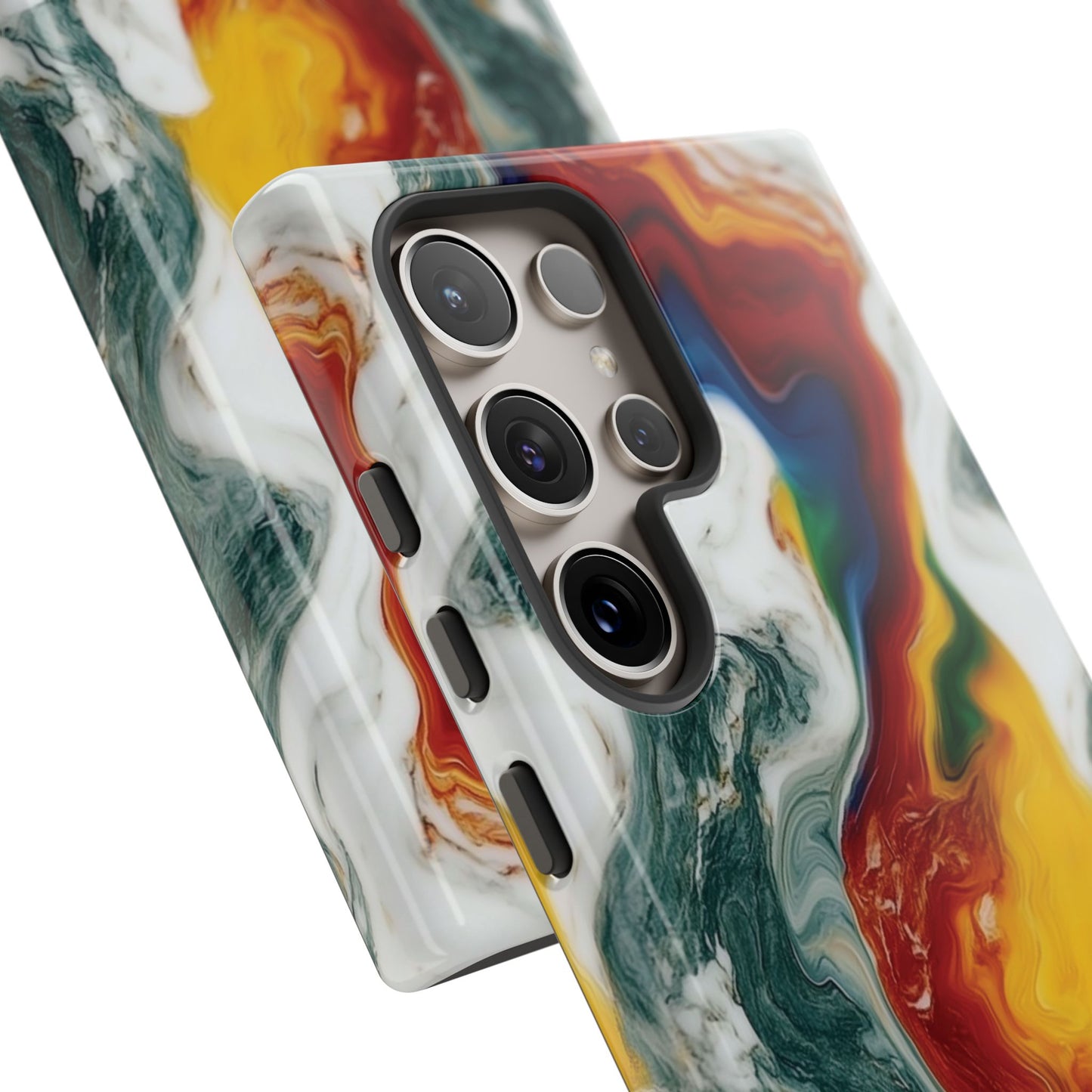 Diversity Marble Phone Case - Rainbow Pattern Tough Case