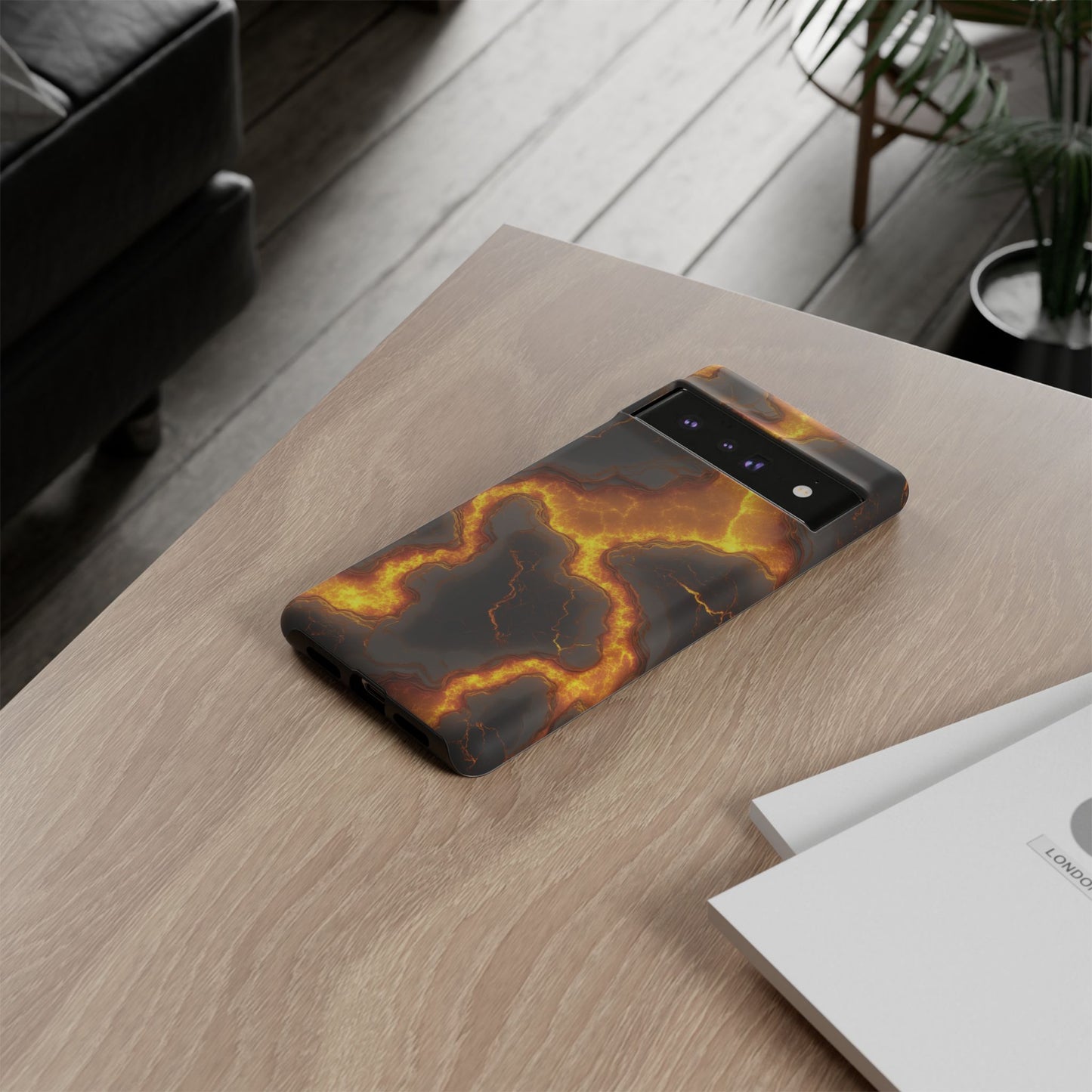 Flowing Lava Phone Case