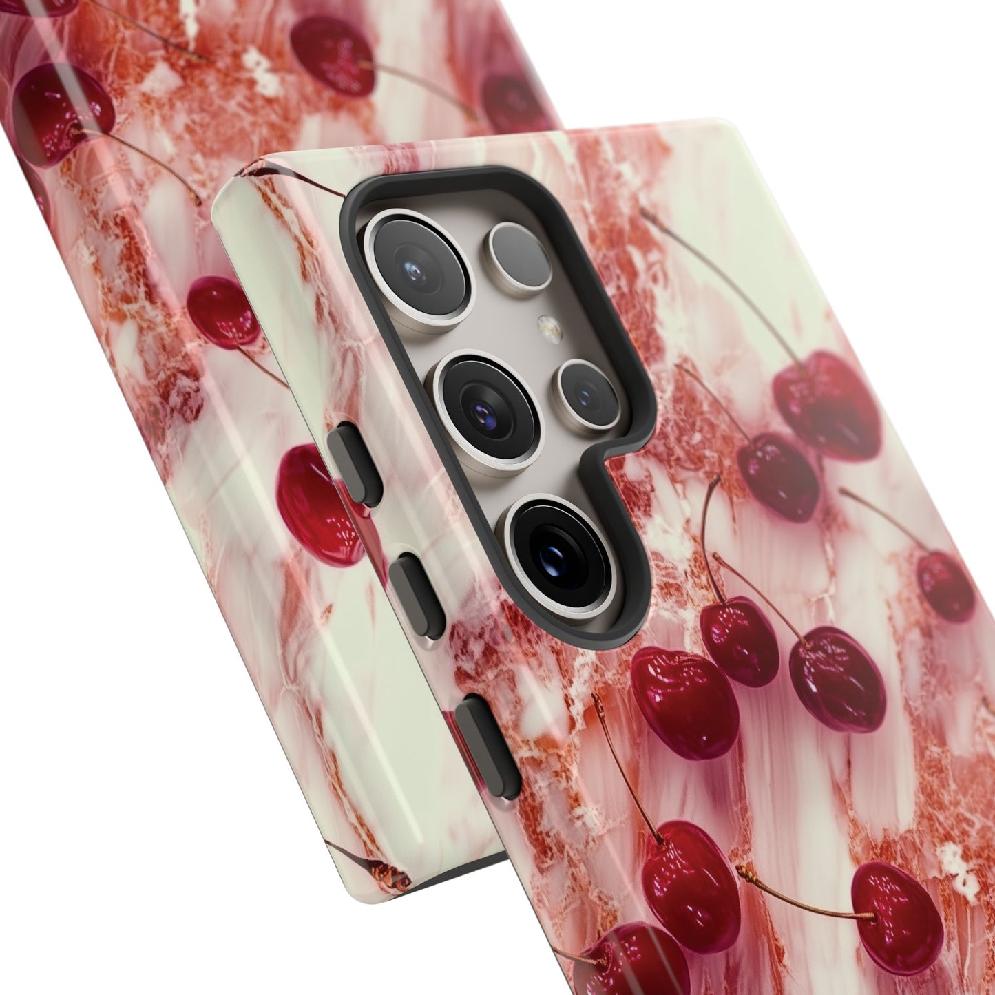 Beautiful Cherry Marble Phone Case - Tough Case