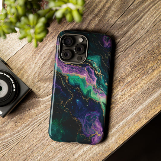 Aurora Borealis Marble Tough Case