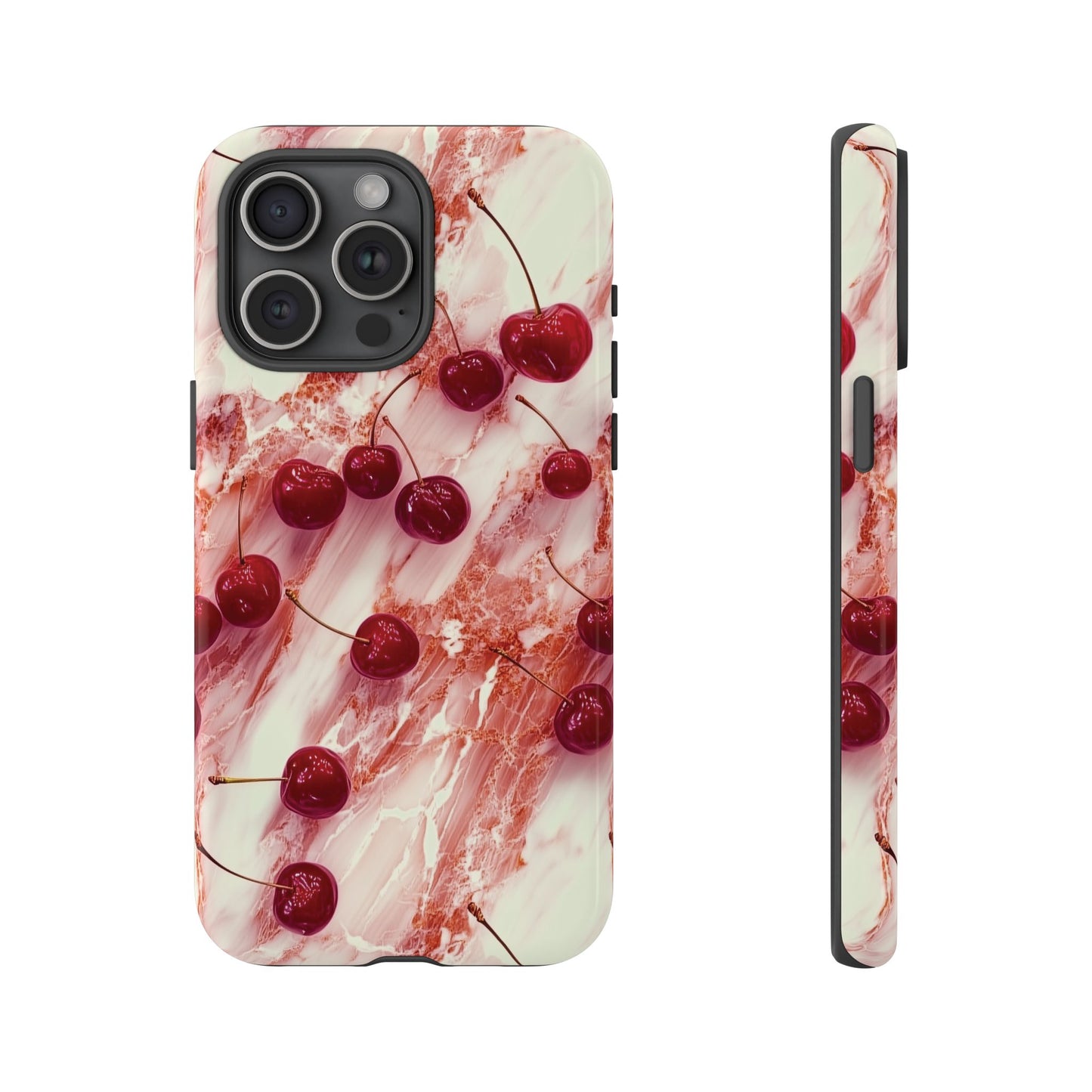 Beautiful Cherry Marble Phone Case - Tough Case