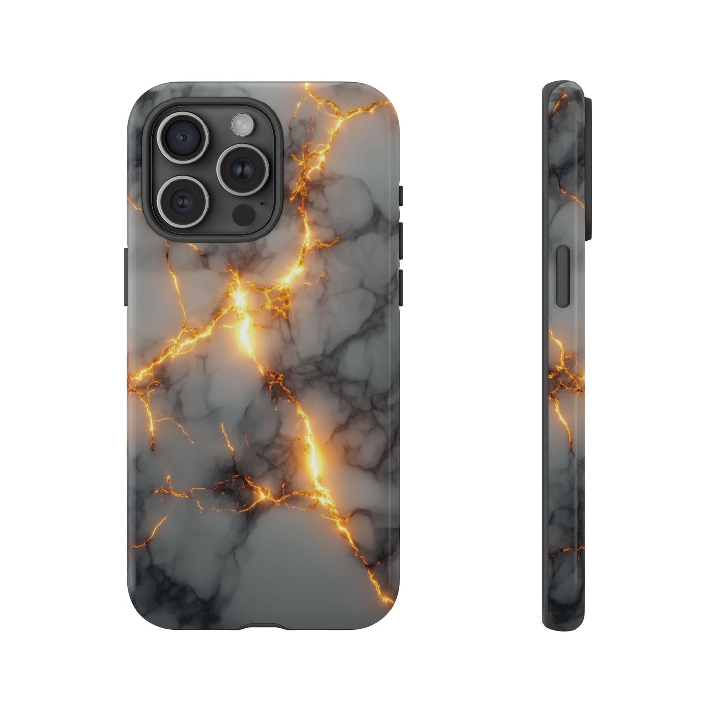 Marble Glow Phone Case - Glowing Tough Case