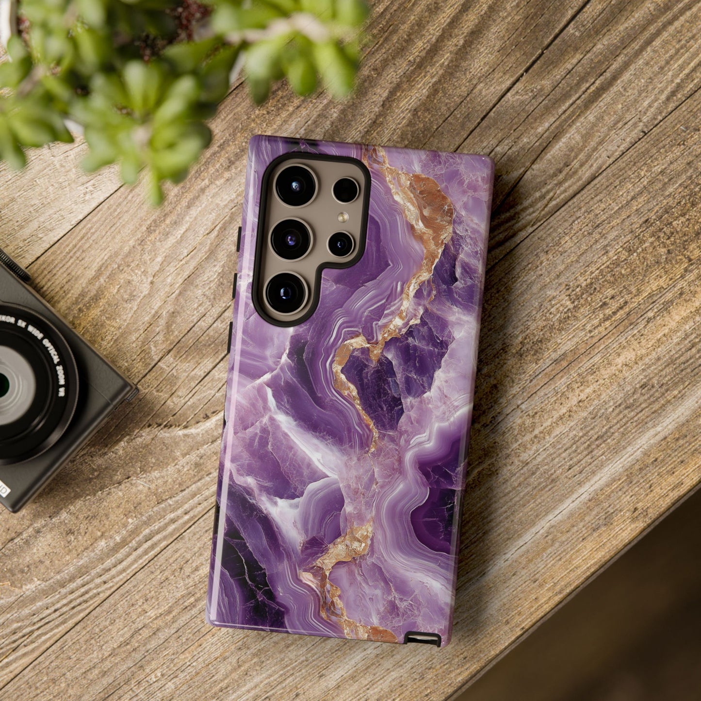 Lilac Marble Phone Case - Trendy Tough Case