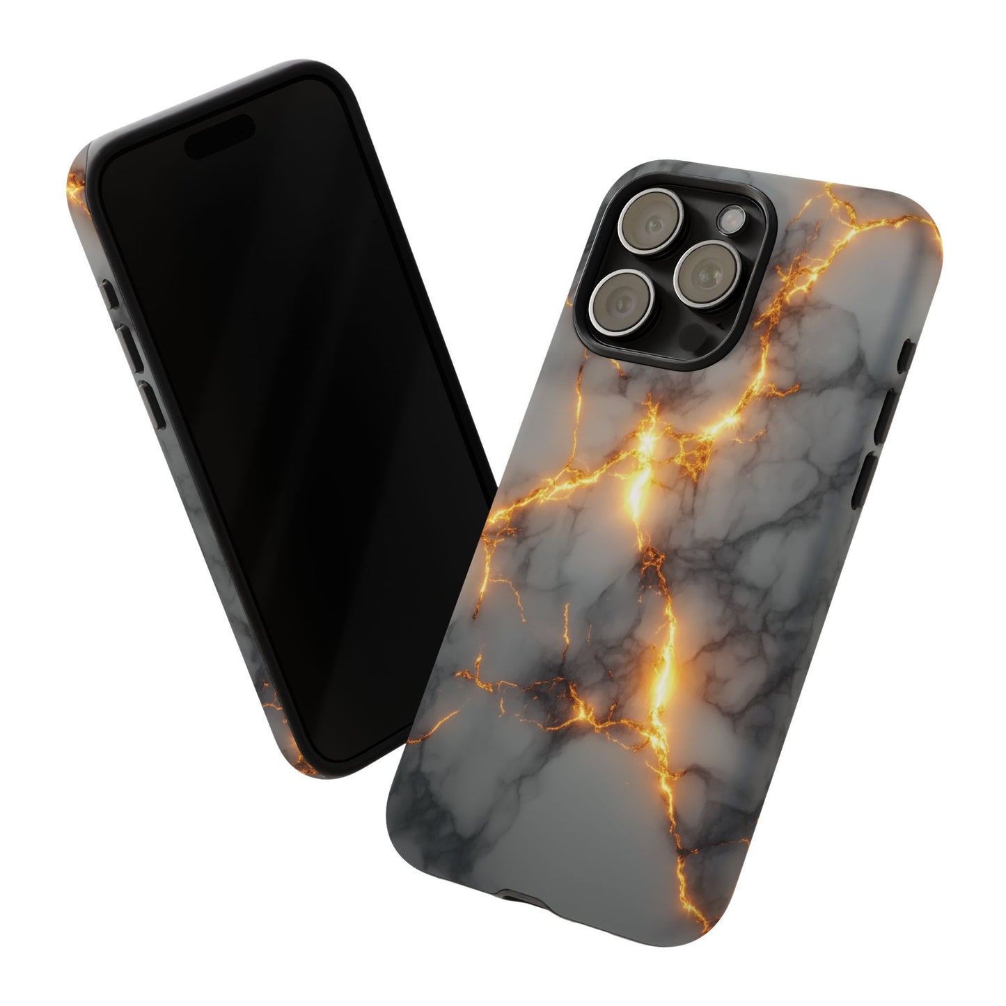 Marble Glow Phone Case - Glowing Tough Case