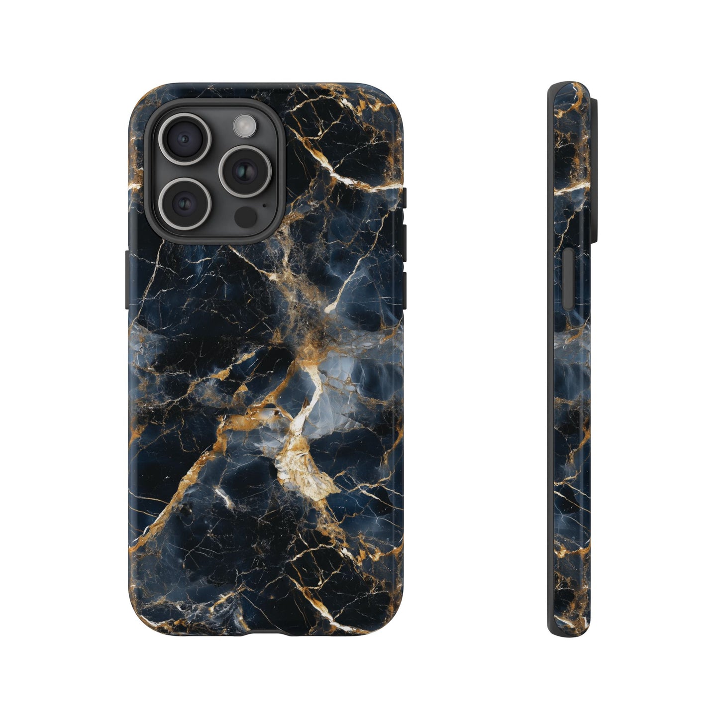 Distressed Marble Phone Case - Stylish Tough Case