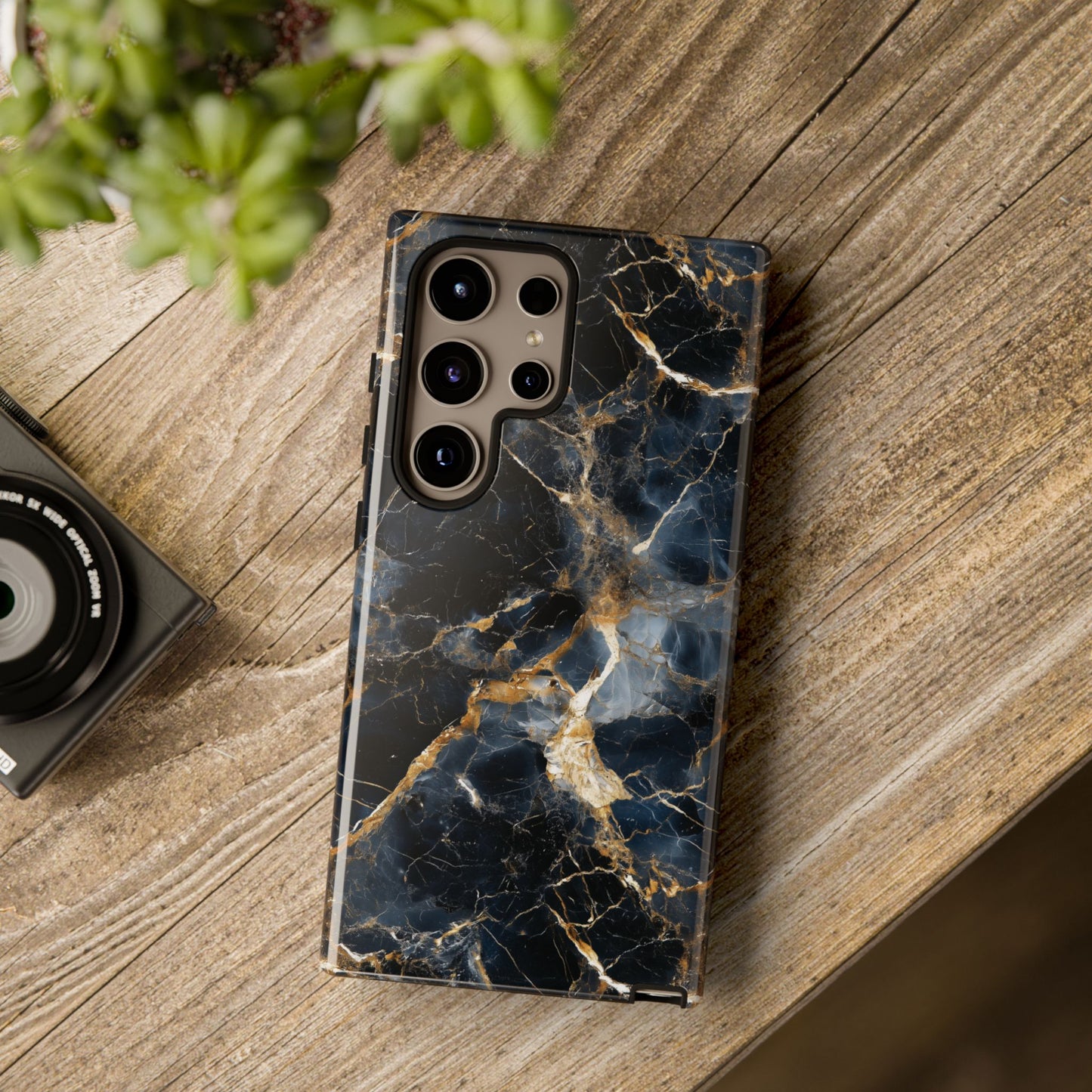 Distressed Marble Phone Case - Stylish Tough Case