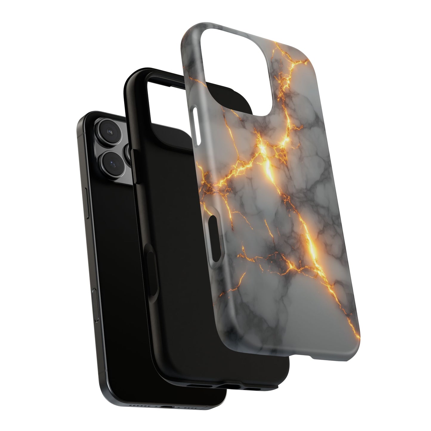 Marble Glow Phone Case - Glowing Tough Case