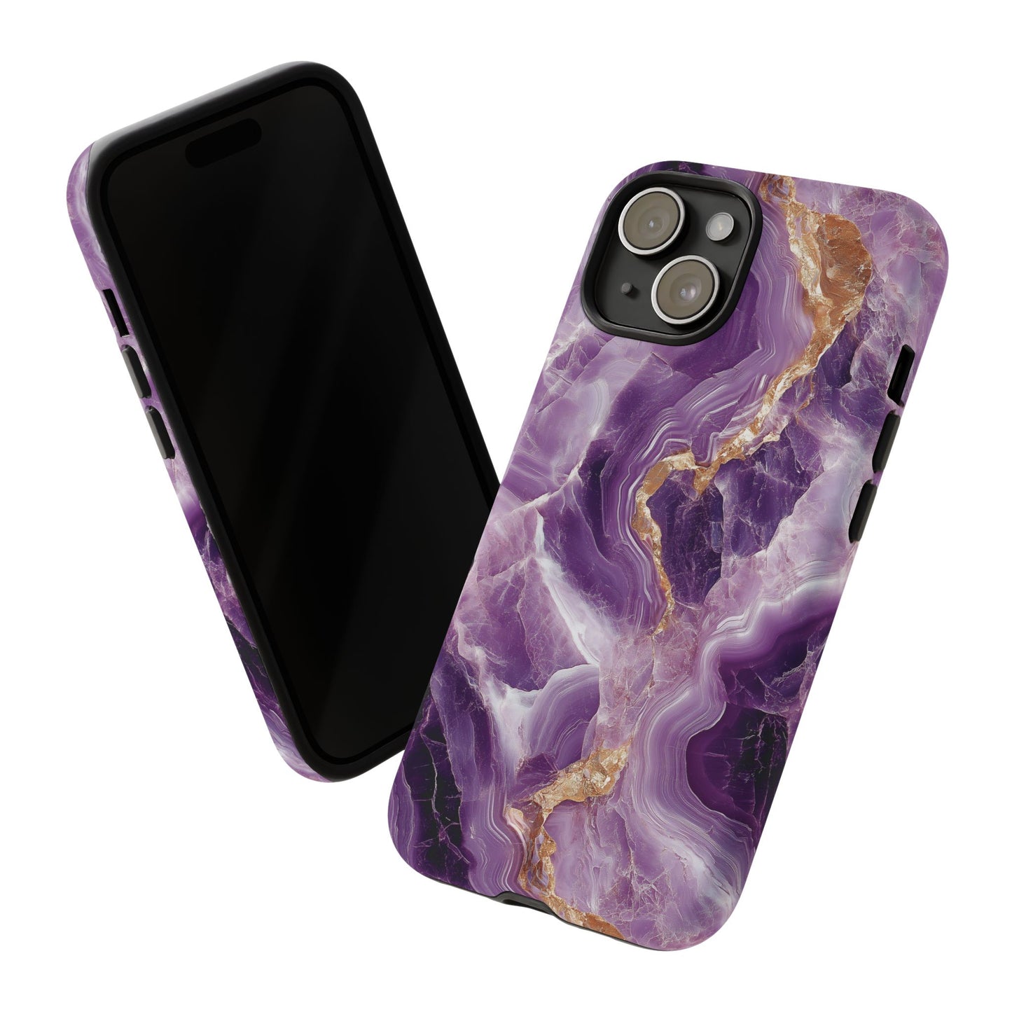 Lilac Marble Phone Case - Trendy Tough Case