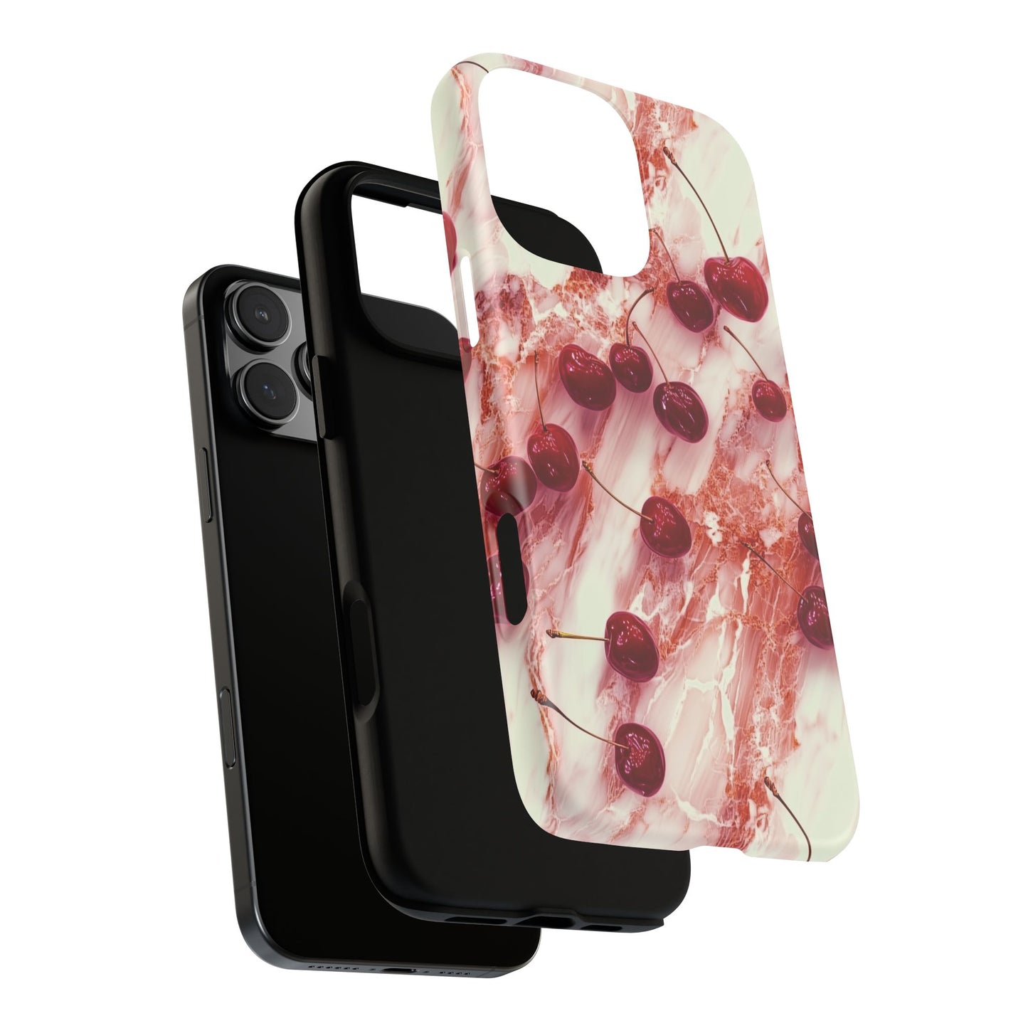 Beautiful Cherry Marble Phone Case - Tough Case