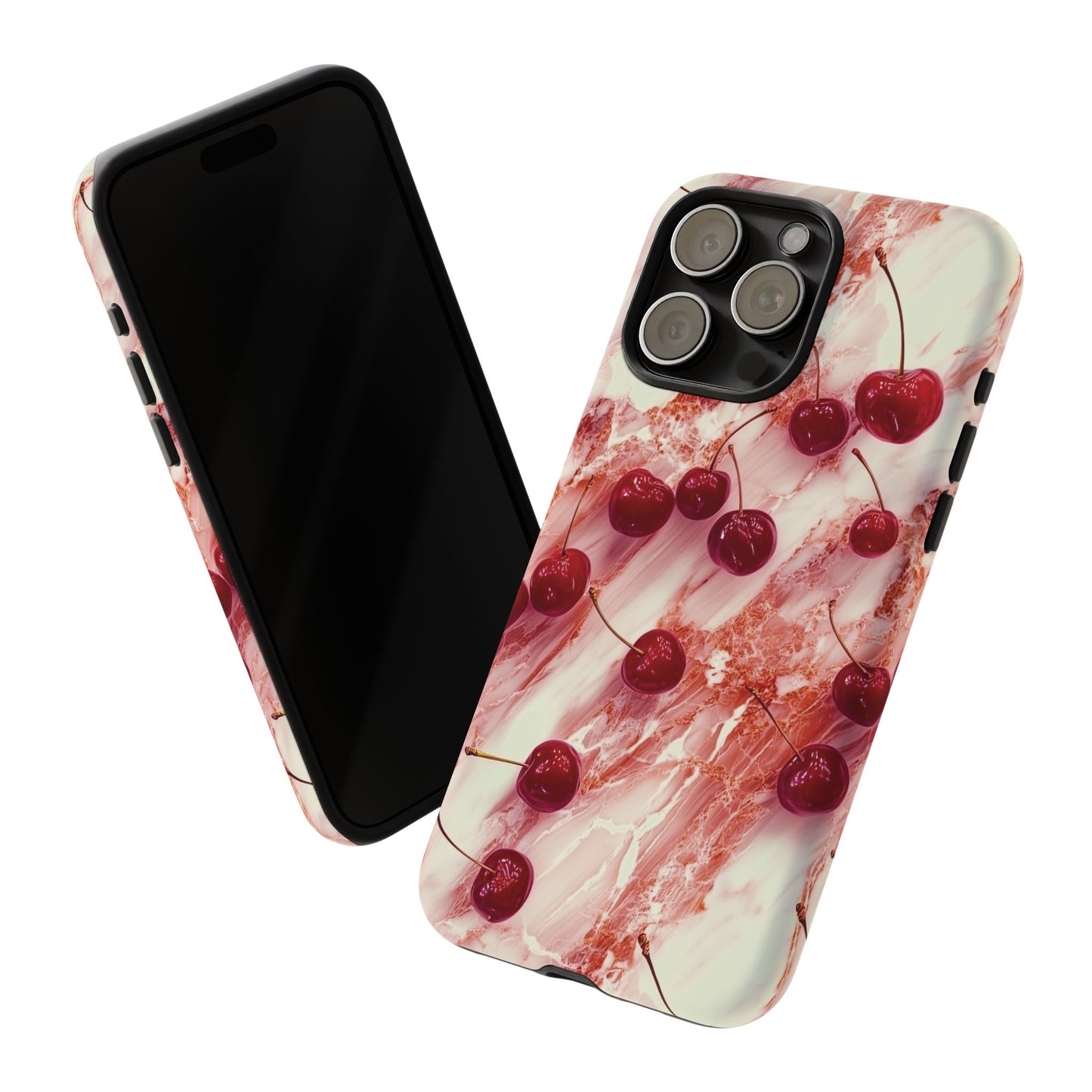 Beautiful Cherry Marble Phone Case - Tough Case