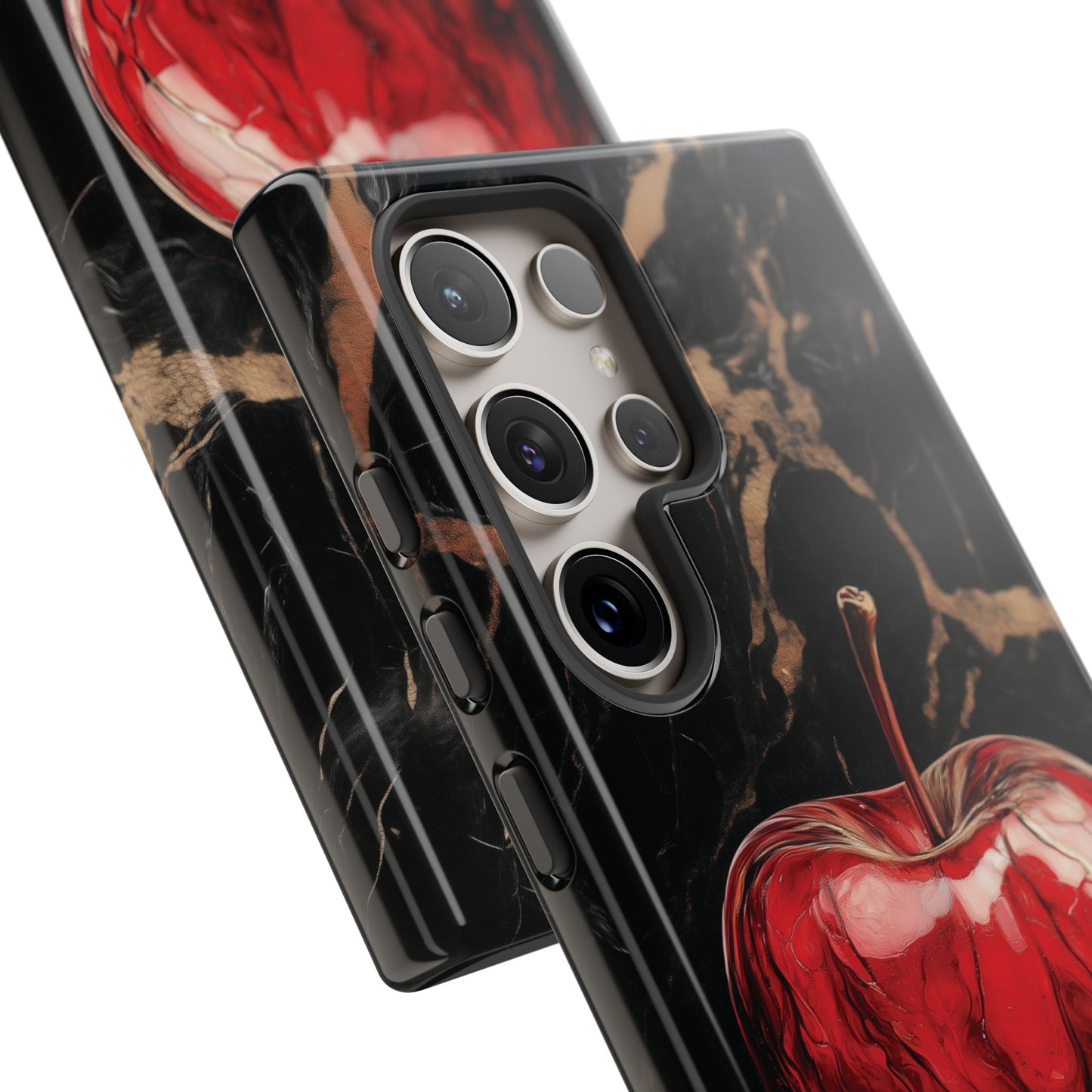 Apple Marble Phone Case - Stylish Tough Case