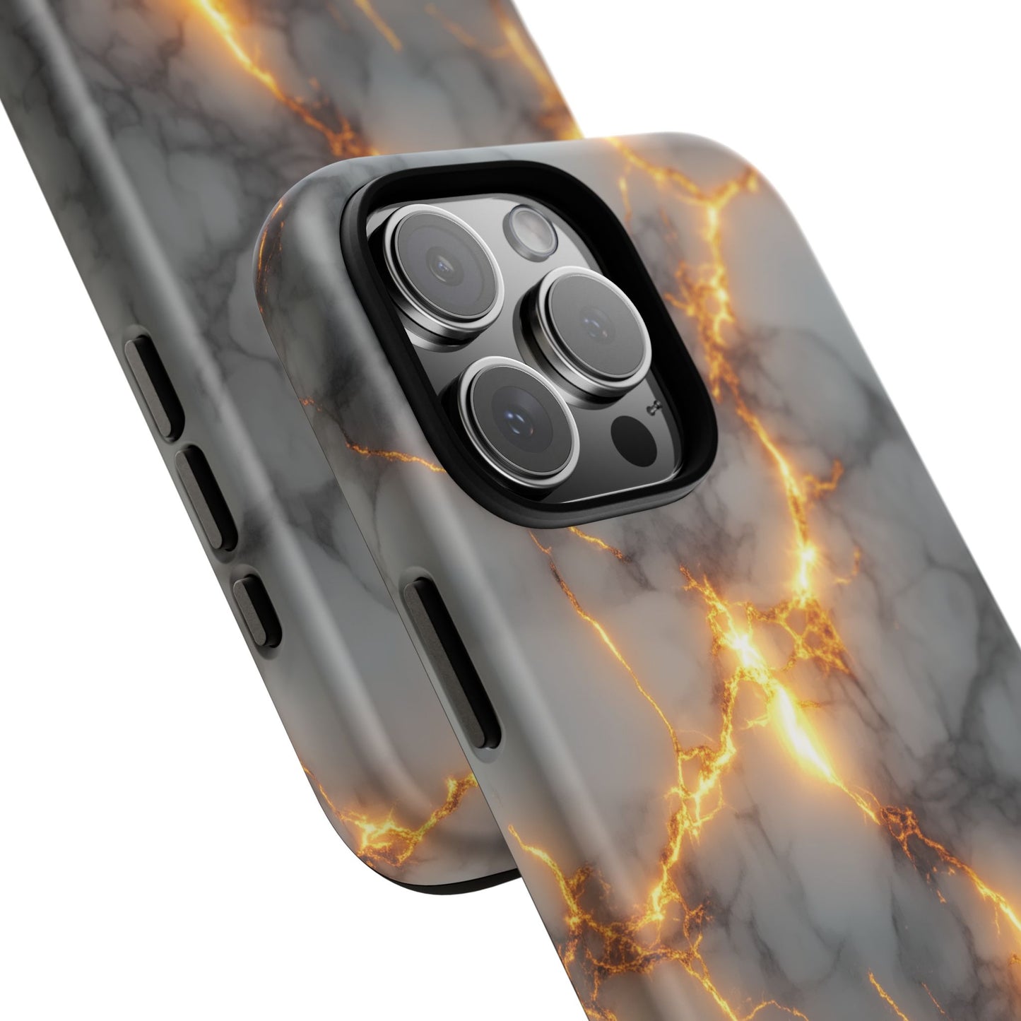 Marble Glow Phone Case - Glowing Tough Case