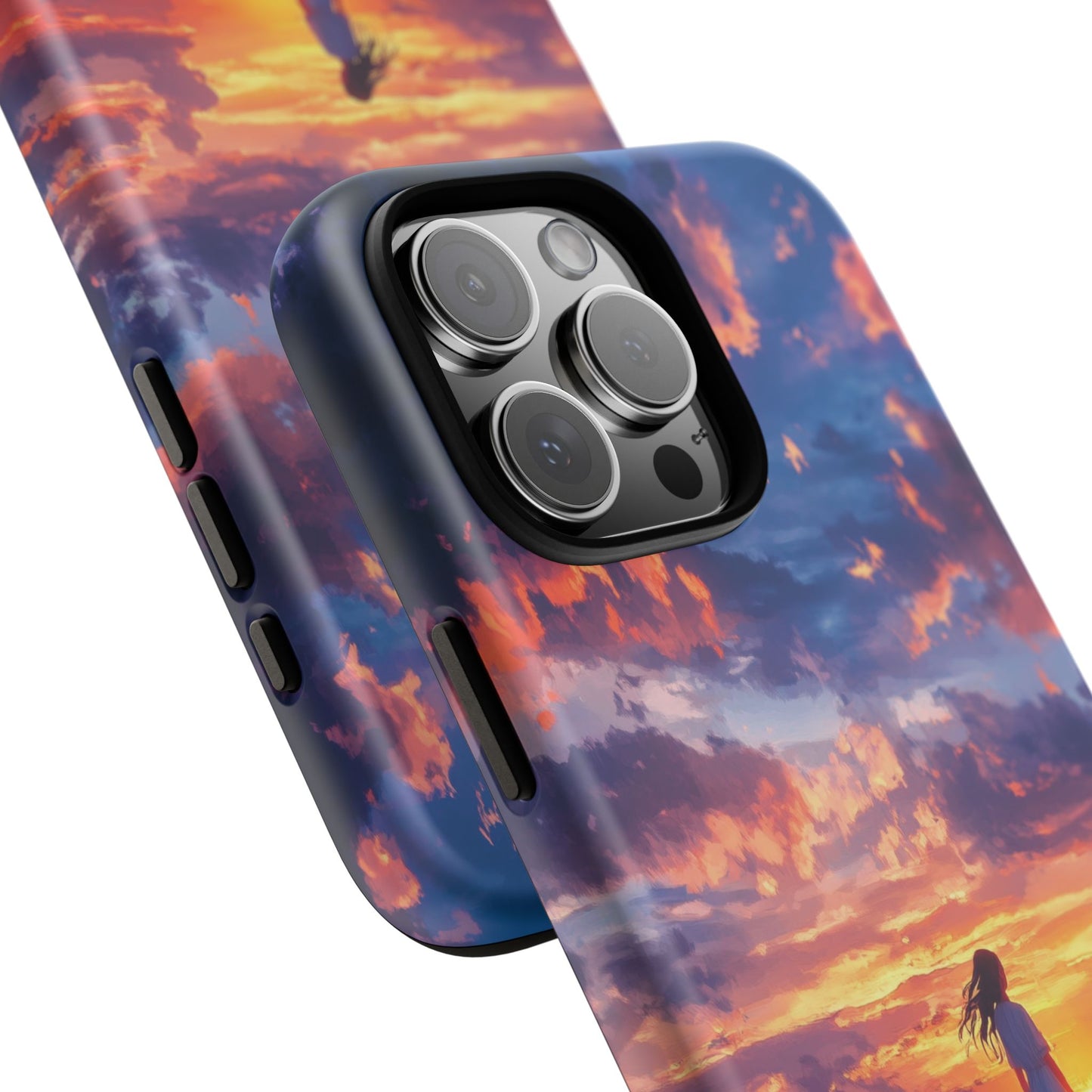 Beach Sunset iPhone Case, Ocean Sunset Mobile Case, iPhone 16 Pro Max Tough Case, Samsung Galaxy, Pixel, iPhone 15 MagSafe, Beach Phone Case