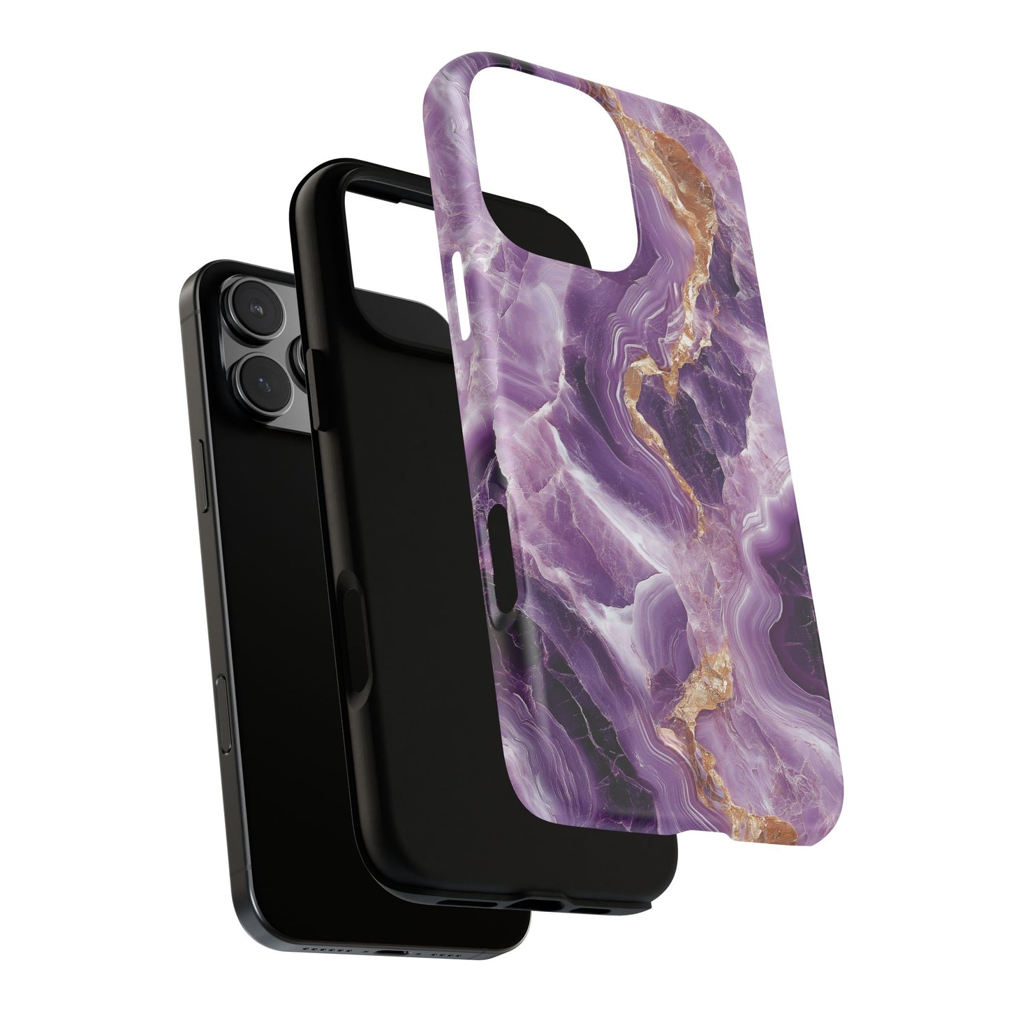 Lilac Marble Phone Case - Trendy Tough Case