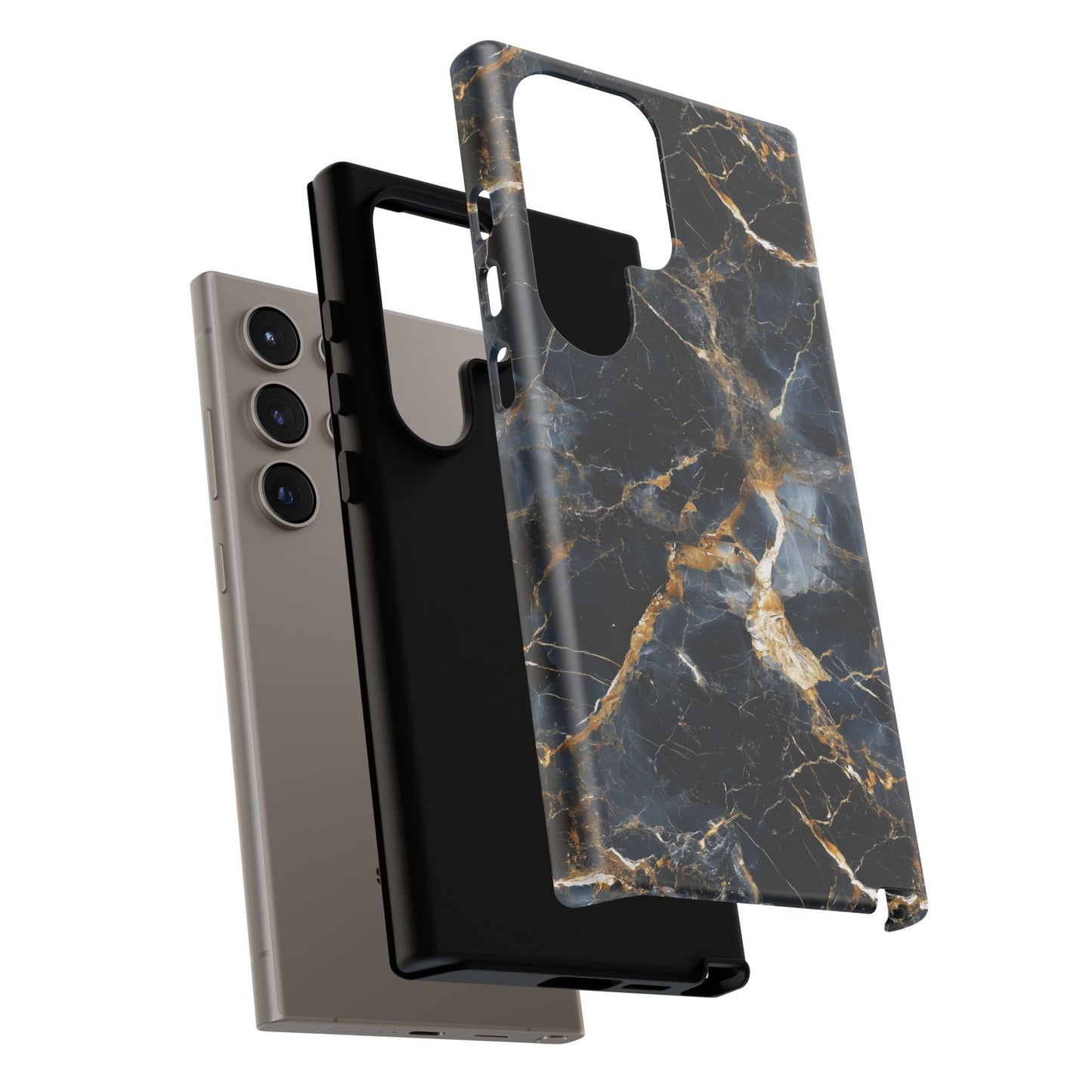 Distressed Marble Phone Case - Stylish Tough Case