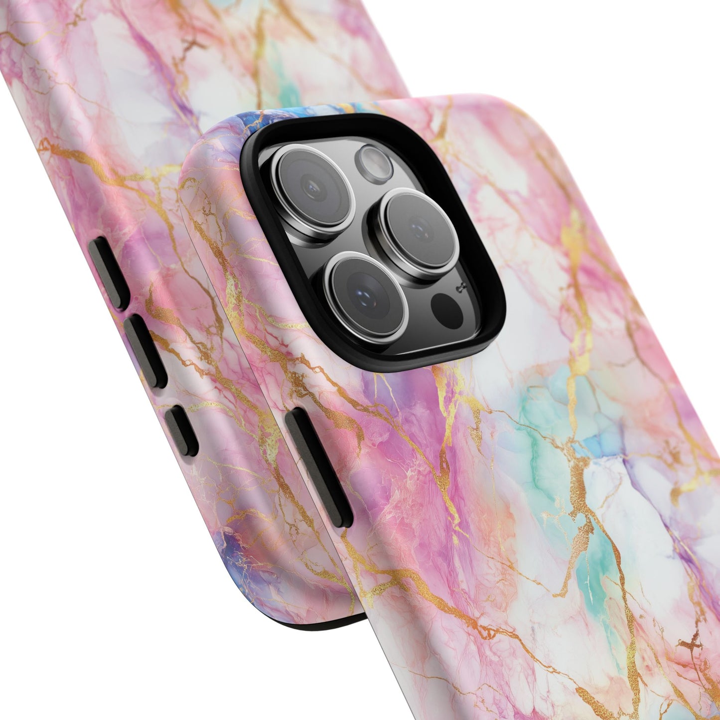 Rainbow Marble Phone Case - Tough Case