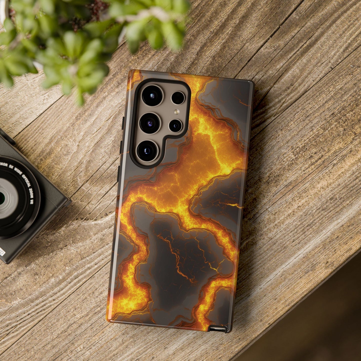 Flowing Lava Phone Case