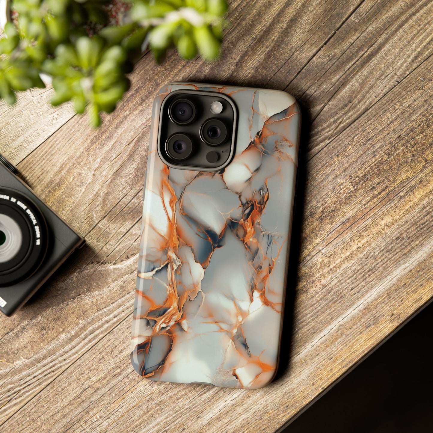 Phoenix Marble Phone Case - Stylish Tough Case